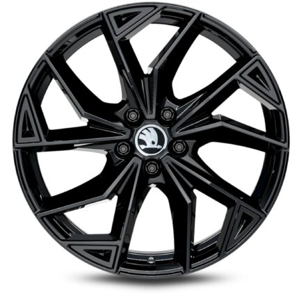ALUFELGI 18" SKODA : KAROQ KODIAQ OCTAVIA SUPERB YETI – CZARNY POŁYSK