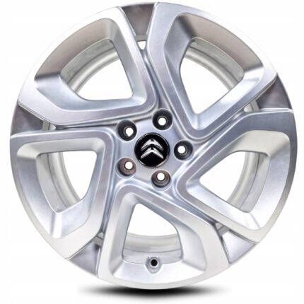 Nowe ORYGINALNE Alufelgi CITROEN 17" C4 C5 C6 Jumpy BERLINGO - SREBRNE