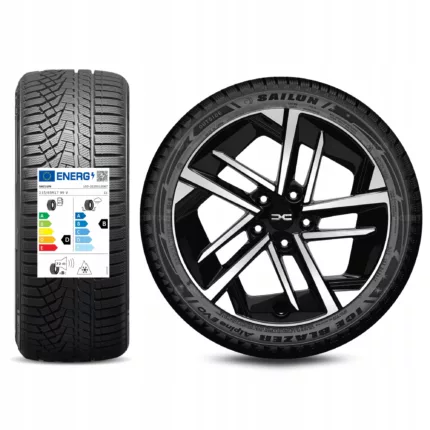 Nowe Koła Zimowe 17" Dacia Duster Bigster DJF 215/65r17 Sailun - Czarny Poler