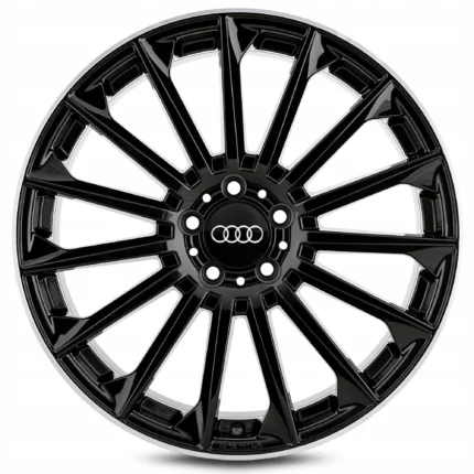 NOWE ALUFELGI 18" AUDI A4 A6 Q5 5x112 - CZARNY POLER