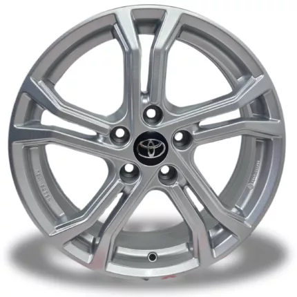 NOWE Alufelgi 17" Toyota Auris Avensis Camry CH-R COROLLA CROSS - Srebrny