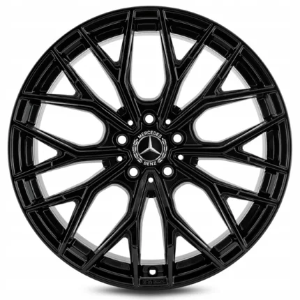 NOWE ALUFELGI 18" MERCEDES C-KLASSE W204 W205 W206 5x112 - CZARNY POŁYSK