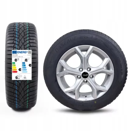 Nowe koła zimowe DACIA 17" 215/65R17 XL Opona TOYO, Duster (DJF) - SREBRNY