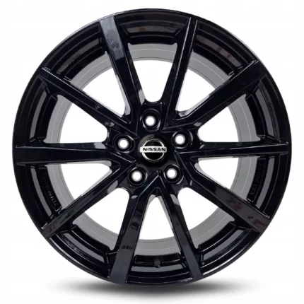Nowe Alufelgi 17" Nissan Juke F16 Qashqai J11 J12 Czarny Połysk