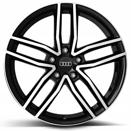 NOWE ALUFELGI 18" AUDI A3 S3 RS3 Q3 TT - CZARNY POLER