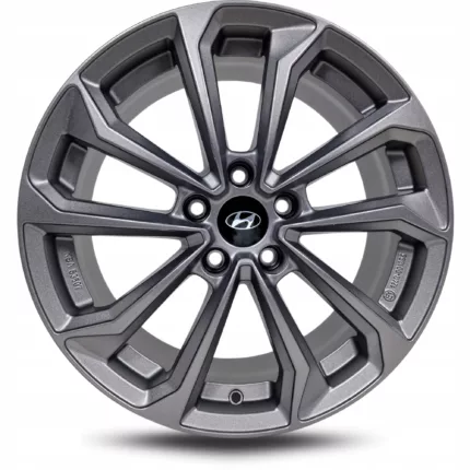 NOWE Alufelgi HYUNDAI 18" i20 N KONA SANTA FE TUCSON VELOSTER - GRAFIT MAT
