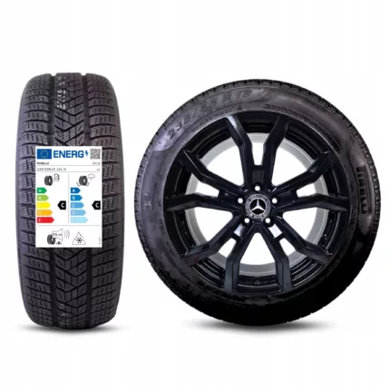 Zestaw 4 x Nowe koła zimowe MERCEDES 19" GLC (X254) GLC Coupe (C254) Czarny