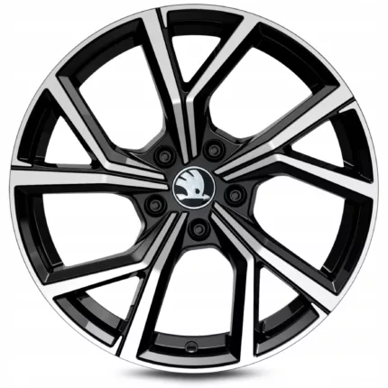 Nowe Alufelgi 18" Skoda Karoq Kodiaq Octavia Superb Yeti - Czarny Poler