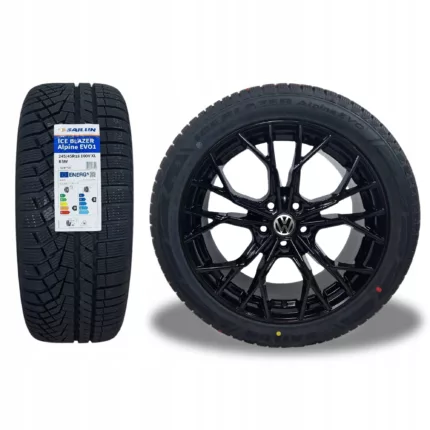 Nowe koła zimowe VW Volkswagen 18" 245/45R18 XL SAILUN Arteon Passat Czarny