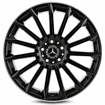 NOWE ALUFELGI 18" MERCEDES C-KLASSE W204 W205 W206 5x112 - CZARNY POLER