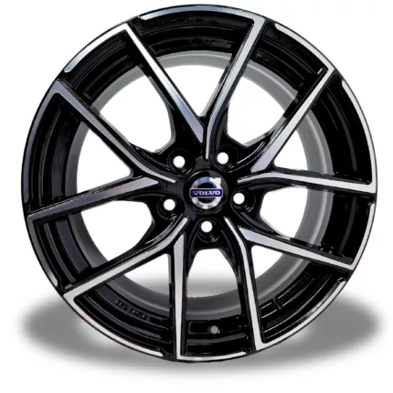 NOWE Alufelgi 17" VOLVO V40 S60 V60 V70 S80 XC40 EX40 XC60 XC70 - Czarny Poler