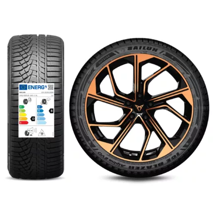 Nowe Koła Zima 18" Cupra Formentor 245/45r18 Xl Sailun - Czarny Miedziany