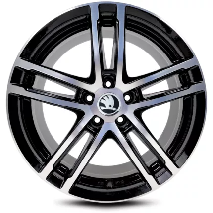 Nowe Alufelgi Skoda 18" Karoq Kodiaq Octavia Superb Yeti - Czarny Poler