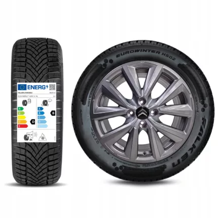 4 x Nowe koła zimowe 17" Citroen C4 Falken 215/60R17 Grafit 4×108