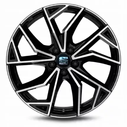 Alufelgi 18" Seat Altea Ateca Exeo Leon Toledo Tarraco - Czarny Poler