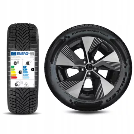 4 x Nowe koła zimowe 18" Renault Austral RHN FALKEN 215/55R18 Czarny Poler