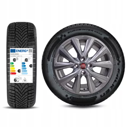 4 x Nowe koła zimowe 17" FIAT 600 Falken 215/60R17
