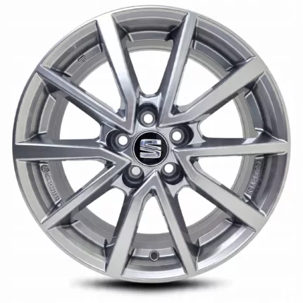 Nowe Alufelgi 16" Seat Arona - Srebrny Połysk
