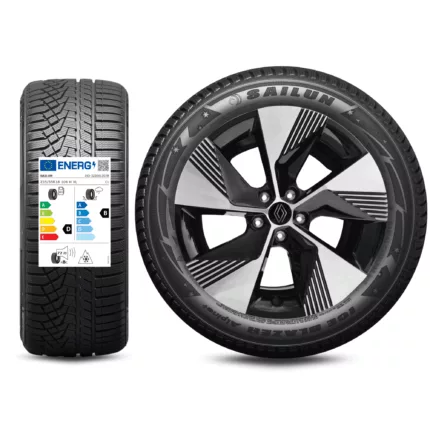 Nowe koła zimowe 18" Renault Austral RHN SAILUN 235/55R18 Czarny Poler
