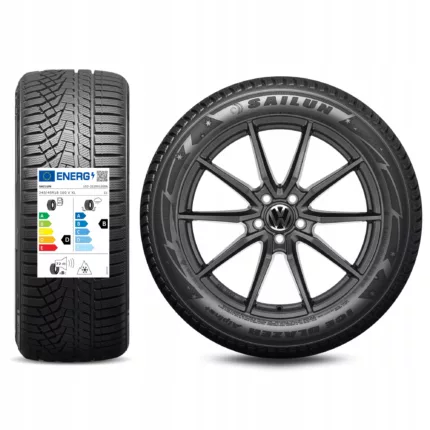 Nowe koła zimowe 18" VW Arteon 245/45R18 Opona SAILUN Grafit Mat