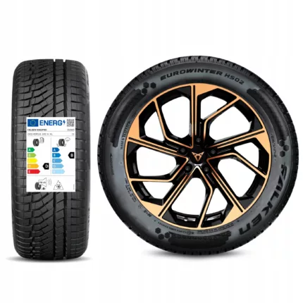 Nowe koła zima 18" Cupra Formentor 245/45R18 XL Falken Czarny Miedziany