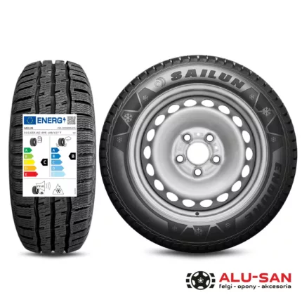 Nowe koła zimowe 16" OPEL MOVANO / Van Sailun 215/65R16C