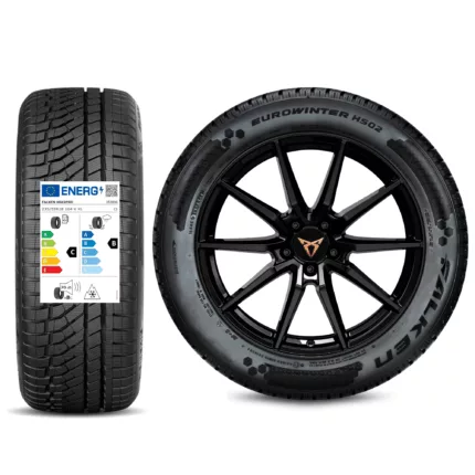 Nowe koła zimowe 18" Cupra Terramar od 2024 235/55R18 FALKEN Czarny Połysk