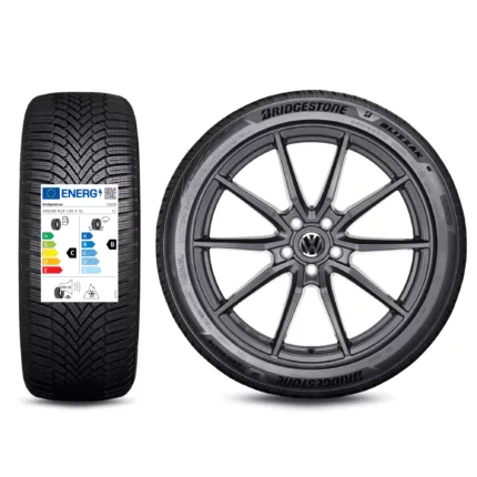 Nowe koła zimowe 18" VW Arteon Passat 245/45R18 Bridgestone Grafit Mat