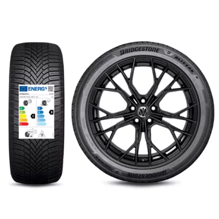 Nowe koła zimowe 18" VW Arteon Passat 245/45R18 Bridgestone Czarny Połysk