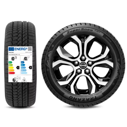 Nowe koła zimowe 18" NISSAN QASHQAI Juke Trazano 215/55R18 Czarny Poler